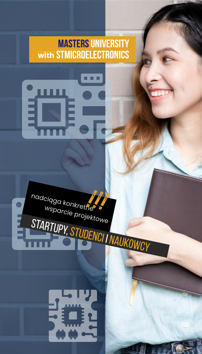 Masters University for STMicroelectronics – platforma edukacyjna dla studentów i uczelni wyższych